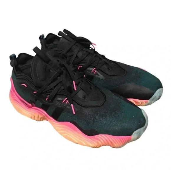 EUC Adidas Trae Young 3 Basketball Shoes IE9303 Men’s Size 13.5 - Picture 3 of 11